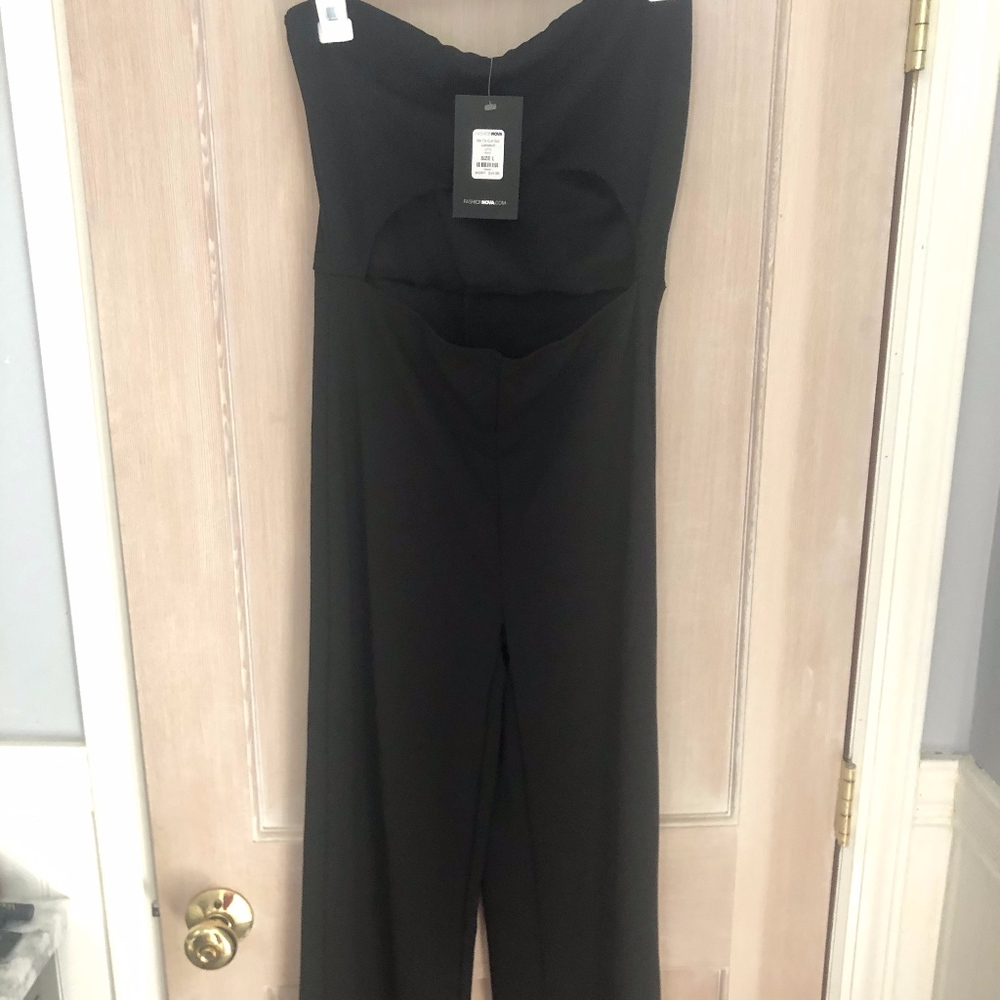 Fashion Nova Cut Out Jumpsuit